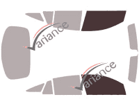 Glazing template - front window kit - Mercedes-Benz GLE (1) Coupé 5 doors (2015 - 2019) Glazing template - front window kit - Mercedes-Benz GLE (1) Coupé 5 doors (2015 - 2019)