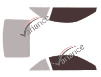 Verglasungsschablone - Fensterkit vorne - Mercedes-Benz SL (6) CC 2-Türer (2012 - 2021)