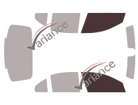 Glazing template - front window kit - Mercedes-Benz Classe C (4) Berline 4 doors (2014 - 2021) Glazing template - front window kit - Mercedes-Benz Classe C (4) Berline 4 doors (2014 - 2021)