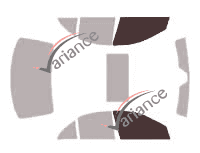 Glazing template - front window kit - Mercedes-Benz Classe C (2) Berline 4 doors (2000 - 2007) Glazing template - front window kit - Mercedes-Benz Classe C (2) Berline 4 doors (2000 - 2007)