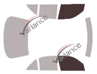 Glazing template - front window kit - Mercedes-Benz Classe E (2) Berline 4 doors (1995 - 2002) Glazing template - front window kit - Mercedes-Benz Classe E (2) Berline 4 doors (1995 - 2002)