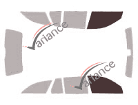 Glazing template - front window kit - Mercedes-Benz Classe E (3) Break 5 doors (2003 - 2009) Glazing template - front window kit - Mercedes-Benz Classe E (3) Break 5 doors (2003 - 2009)