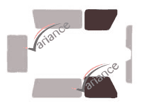 Glazing template - front window kit - Mercedes-Benz Classe G (1) Court 3 doors (1980 - 2007) Glazing template - front window kit - Mercedes-Benz Classe G (1) Court 3 doors (1980 - 2007)