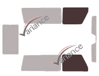 Glazing template - front window kit - Mercedes-Benz Classe G (1) Court 3 doors (2008 - 2018) Glazing template - front window kit - Mercedes-Benz Classe G (1) Court 3 doors (2008 - 2018)