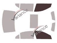 Glazing template - front window kit - Mercedes-Benz Classe S (4) Longue Berline 4 doors (2005 - 2013) Glazing template - front window kit - Mercedes-Benz Classe S (4) Longue Berline 4 doors (2005 - 2013)