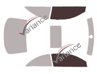 Glazing template - front window kit - Mercedes-Benz CLK (2) Coupe 2 doors (2002 - 2010) Glazing template - front window kit - Mercedes-Benz CLK (2) Coupe 2 doors (2002 - 2010)