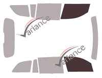 Glazing template - front window kit - Mercedes-Benz GLS (1) 5-door (since 2020) Glazing template - front window kit - Mercedes-Benz GLS (1) 5-door (since 2020)