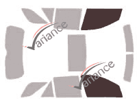 Glazing template - front window kit - Mercedes-Benz ML (2) 5 doors (2005 - 2011) Glazing template - front window kit - Mercedes-Benz ML (2) 5 doors (2005 - 2011)