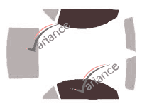 Glazing template - front window kit - Mercedes-Benz SLK (3) CC 2 doors (2011 - 2016) Glazing template - front window kit - Mercedes-Benz SLK (3) CC 2 doors (2011 - 2016)