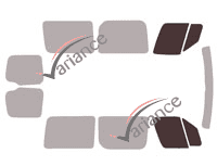 Glazing template - front window kit - Mercedes-Benz Sprinter (2) Compact 5 doors (2006 - 2018) Glazing template - front window kit - Mercedes-Benz Sprinter (2) Compact 5 doors (2006 - 2018)