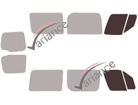 Glazing template - front window kit - Mercedes-Benz Sprinter (2) Compact 5 doors (2006 - 1018) Glazing template - front window kit - Mercedes-Benz Sprinter (2) Compact 5 doors (2006 - 1018)