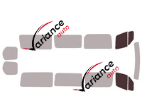 Glazing template - front window kit - Mercedes-Benz Sprinter (3) Long 5 doors (since 2019) Glazing template - front window kit - Mercedes-Benz Sprinter (3) Long 5 doors (since 2019)