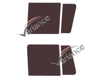 Glazing template - front window kit - Mercedes-Benz Unimog Single Cab 2-door van (since 2014) Glazing template - front window kit - Mercedes-Benz Unimog Single Cab 2-door van (since 2014)