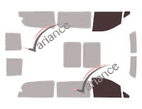 Glazing template - front window kit - Mercedes-Benz Viano (1) Long 5 doors (2003 - 2015) Glazing template - front window kit - Mercedes-Benz Viano (1) Long 5 doors (2003 - 2015)