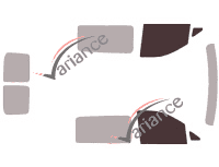 Gabarit vitrage - kit vitres avant - Mercedes-Benz Vito / EQV (3) Mixto Utilitaire 5 portes (depuis 2014) Gabarit vitrage - kit vitres avant - Mercedes-Benz Vito / EQV (3) Mixto Utilitaire 5 portes (depuis 2014)
