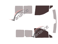 Gabarit vitrage - kit vitres avant - Mercedes-Benz Vito / EQV (2) Mixto Utilitaire 4/5 portes (2003 - 2014) Gabarit vitrage - kit vitres avant - Mercedes-Benz Vito / EQV (2) Mixto Utilitaire 4/5 portes (2003 - 2014)