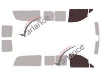 Glazing template - front window kit - Mercedes-Benz Viano (1) Extra Long 5 doors (2003 - 2015) Glazing template - front window kit - Mercedes-Benz Viano (1) Extra Long 5 doors (2003 - 2015)