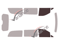 Gabarit vitrage - kit vitres avant - Mercedes-Benz Vito / EQV (3) Long 4 portes (depuis 2014) Gabarit vitrage - kit vitres avant - Mercedes-Benz Vito / EQV (3) Long 4 portes (depuis 2014)