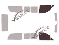 Glazing template - front window kit - Mercedes-Benz Viano (1) Long 5 doors (2003 - 2015) Glazing template - front window kit - Mercedes-Benz Viano (1) Long 5 doors (2003 - 2015)