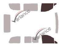 Glazing template - front window kit - Mercedes-Benz Viano (1) Compact 4 doors (2003 - 2015) Glazing template - front window kit - Mercedes-Benz Viano (1) Compact 4 doors (2003 - 2015)