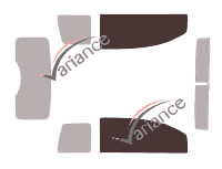 Glazing template - front window kit - MicroCar MC-1 3 doors (2003 - 2011) Glazing template - front window kit - MicroCar MC-1 3 doors (2003 - 2011)