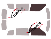 Glazing template - front window kit - Mini Clubman (2) 2 Portes Arriéres 6 doors (2015 - 2023) Glazing template - front window kit - Mini Clubman (2) 2 Portes Arriéres 6 doors (2015 - 2023)