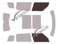 Glazing template - front window kit - Mini Coutryman (1) 5 doors (2010 - 2017) Glazing template - front window kit - Mini Coutryman (1) 5 doors (2010 - 2017)