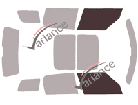 Glazing template - front window kit - Mini Coutryman (2) 5 doors (2017 - 2023) Glazing template - front window kit - Mini Coutryman (2) 5 doors (2017 - 2023)