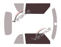Glazing template - front window kit - Mini One et  Cooper (3) Cabriolet 2 doors (2016 - 2023) Glazing template - front window kit - Mini One et  Cooper (3) Cabriolet 2 doors (2016 - 2023)