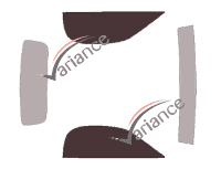 Glazing template - front window kit - Mini Roadster Cabriolet 2 doors (2012 - 2020)