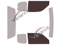 Glazing template - front window kit - Mitsubishi L200 (3) Club Cab Pick-up 2 doors (1996 - 2006) Glazing template - front window kit - Mitsubishi L200 (3) Club Cab Pick-up 2 doors (1996 - 2006)