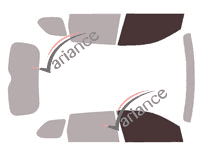 Glazing template - front window kit - Mitsubishi Outlander (3) 5 doors (2018 - 2021) Glazing template - front window kit - Mitsubishi Outlander (3) 5 doors (2018 - 2021)