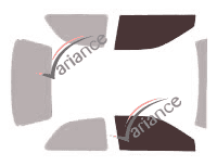 Glazing template - front window kit - Mitsubishi Colt (4) 3 doors (1992 - 1996) Glazing template - front window kit - Mitsubishi Colt (4) 3 doors (1992 - 1996)