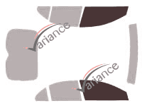 Glazing template - front window kit - Mitsubishi Lancer (8) Sportback 5 doors (2007 - 2017) Glazing template - front window kit - Mitsubishi Lancer (8) Sportback 5 doors (2007 - 2017)