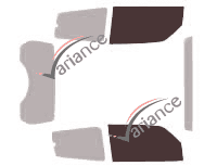 Glazing template - front window kit - Mitsubishi Pajero (4) Court 3 doors (2011 - 2021) Glazing template - front window kit - Mitsubishi Pajero (4) Court 3 doors (2011 - 2021)