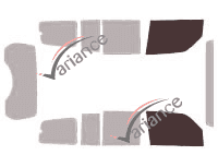 Glazing template - front window kit - Mitsubishi Pajero (4) Long 5 doors (2011 - 2021) Glazing template - front window kit - Mitsubishi Pajero (4) Long 5 doors (2011 - 2021)