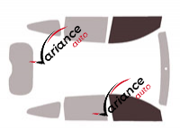Glazing template - front window kit - Mitsubishi Pajero Sport (3) 5-door (since 2016) Glazing template - front window kit - Mitsubishi Pajero Sport (3) 5-door (since 2016)