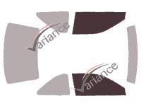 Glazing template - front window kit - Mitsubishi Lancer (5) Coupe 2 doors (1991 - 1996) Glazing template - front window kit - Mitsubishi Lancer (5) Coupe 2 doors (1991 - 1996)