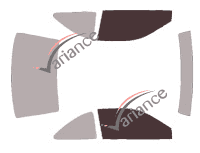 Glazing template - front window kit - Mitsubishi Lancer (6) Coupe 2 doors (1995 - 2002) Glazing template - front window kit - Mitsubishi Lancer (6) Coupe 2 doors (1995 - 2002)