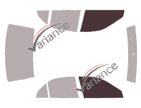 Glazing template - front window kit - Mitsubishi Lancer (6) Berline 4 doors (1995 - 2001) Glazing template - front window kit - Mitsubishi Lancer (6) Berline 4 doors (1995 - 2001)