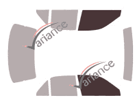 Glazing template - front window kit - Mitsubishi Lancer (5) Berline 4 doors (1991 - 1996) Glazing template - front window kit - Mitsubishi Lancer (5) Berline 4 doors (1991 - 1996)