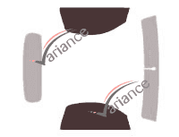 Verglasungsschablone - Frontscheiben-Kit - Nissan 350 Z Cabriolet 2 Türen (2004 - 2010) Verglasungsschablone - Frontscheiben-Kit - Nissan 350 Z Cabriolet 2 Türen (2004 - 2010)