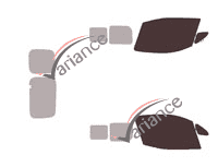 Glazing template - front window kit - Nissan NV200 (1) Utilitaire 6 doors (2009 - 2021) Glazing template - front window kit - Nissan NV200 (1) Utilitaire 6 doors (2009 - 2021)