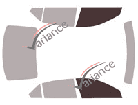 Glazing template - front window kit - Nissan Altima (6) Sedan 4 doors (since 2018) Glazing template - front window kit - Nissan Altima (6) Sedan 4 doors (since 2018)