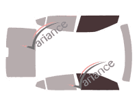 Glazing template - front window kit - Nissan Maxima (8) Berline 4 doors (2015 - 2023) Glazing template - front window kit - Nissan Maxima (8) Berline 4 doors (2015 - 2023)