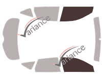 Verglasungsschablone - Fensterkit vorne - Nissan Murano (1) 5 Türen (2004 - 2008) Verglasungsschablone - Fensterkit vorne - Nissan Murano (1) 5 Türen (2004 - 2008)