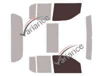 Glazing template - front window kit - Nissan Navara (3) Pick-up 4 doors (2005 - 2015) Glazing template - front window kit - Nissan Navara (3) Pick-up 4 doors (2005 - 2015)