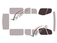 Glazing template - front window kit - Nissan PrimaStar (1) Long 4 doors (2002 - 2015) Glazing template - front window kit - Nissan PrimaStar (1) Long 4 doors (2002 - 2015)
