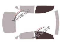 Glazing template - front window kit - Nissan Sentra (7) Berline 4 doors (2012 - 2020) Glazing template - front window kit - Nissan Sentra (7) Berline 4 doors (2012 - 2020)