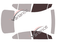 Glazing template - front window kit - Nissan Versa (3) 4-door sedan (since 2019) Glazing template - front window kit - Nissan Versa (3) 4-door sedan (since 2019)